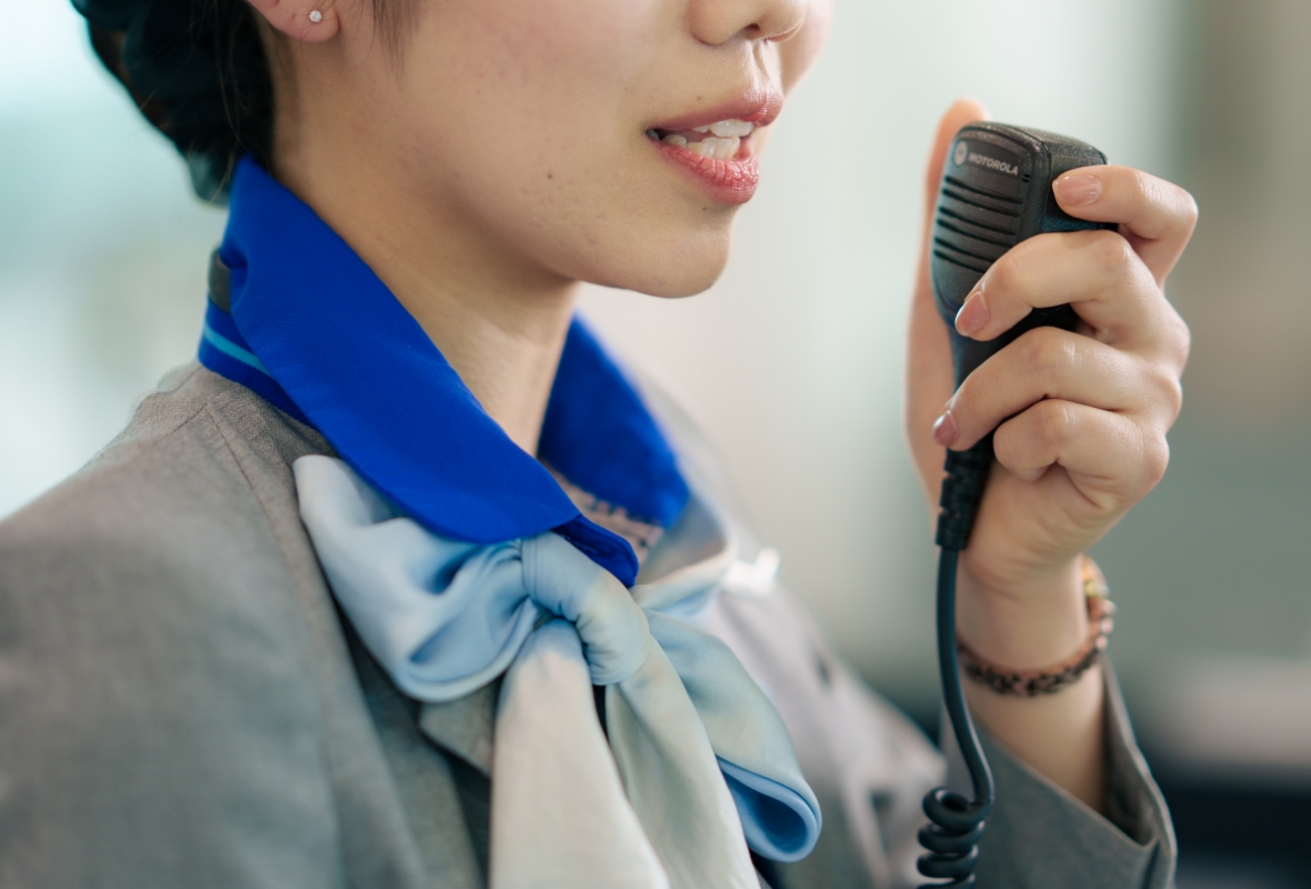 地域密着の空港業務