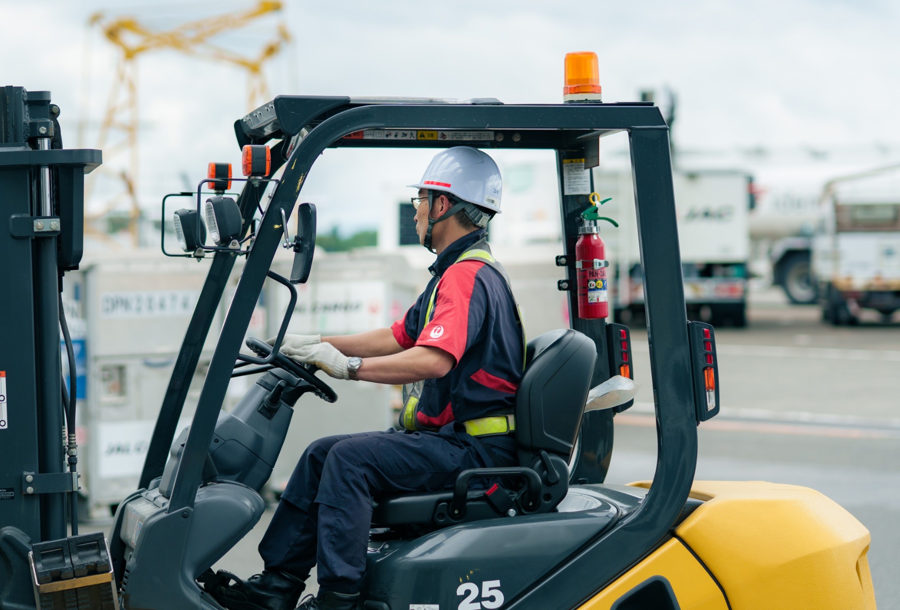 県内唯一のグランドハンドリング