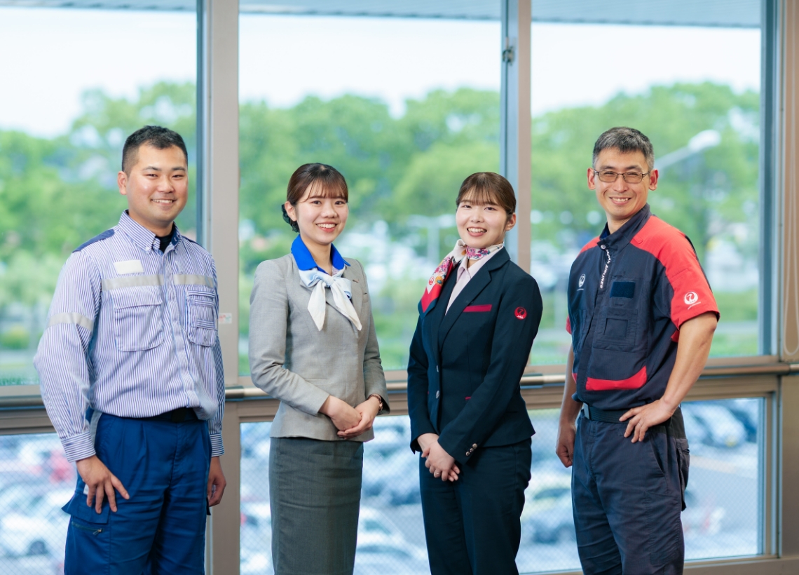 鹿児島の空をチームで支える。南国交通で働く私たちの声。